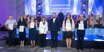 Diploma „INIȚIATIVE PENTRU ANTREPRENORIATUL SOCIAL” oferită în cadrul evenimentului Gala Businessului Moldovenesc, ediția 2023